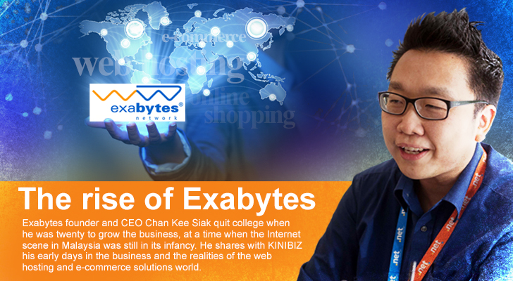 Exabytes inside story banner